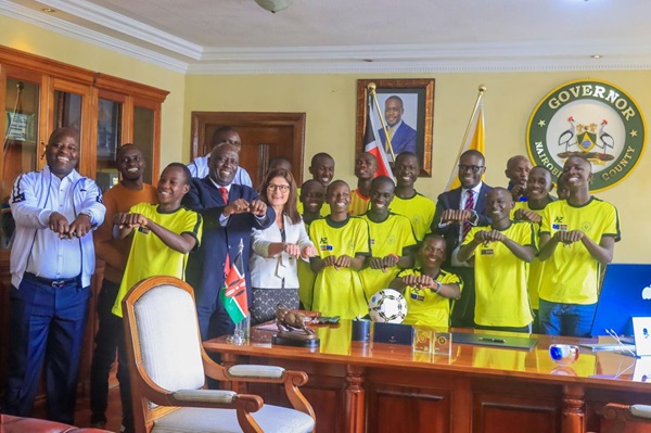 Highway Secondary School Football Team Honored by Nairobi Governor ...